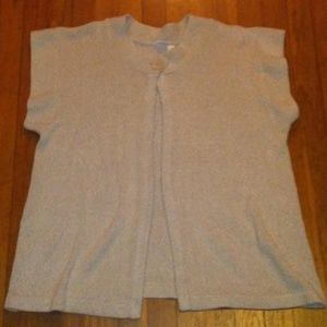 Bobbie Brooks Cream Knit Cardigan - 3X